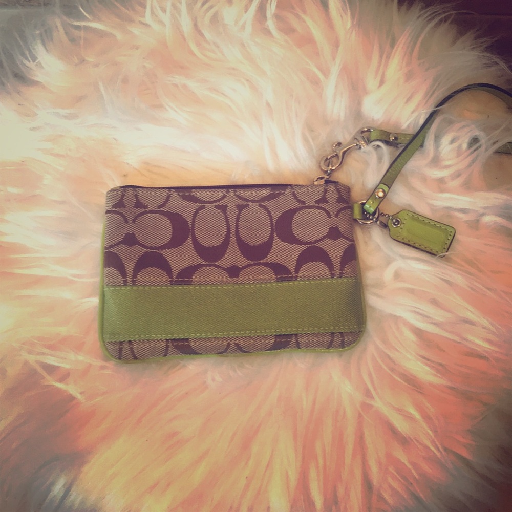 Coach wristlet